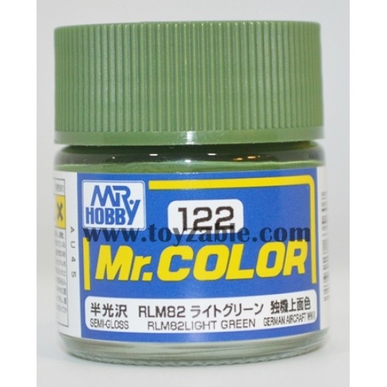 Mr.Hobby Mr.Color C-122 Semi Gloss RLM82 Light Green