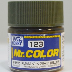 Mr.Hobby Mr.Color C-123 Semi Gloss RLM83 Dark Green