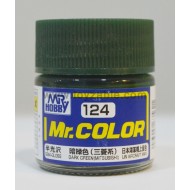 Mr.Hobby Mr.Color C-124 Semi Gloss Dark Green (Mitsubishi)
