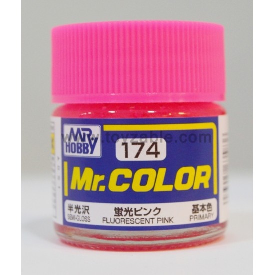 Mr.Hobby Mr.Color C-174 Semi Gloss Fluorescent Pink