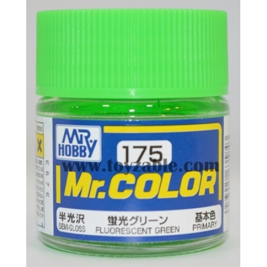 Mr.Hobby Mr.Color C-175 Semi Gioss Fluorescent Green