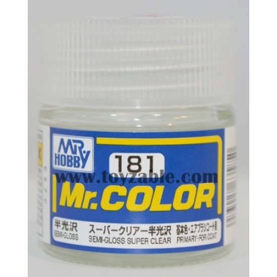 Mr.Hobby Mr.Color C-181 Semi Gloss Super Clear