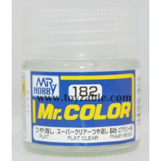 Mr.Hobby Mr.Color C-182 Flat Clear