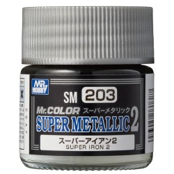 Mr.Hobby Mr.Color SM203 Super Metallic 2 Super Iron 2