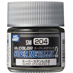 Mr.Hobby Mr.Color SM204 Super Metallic 2 Super Stainless 2