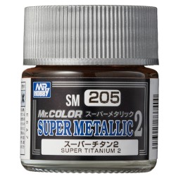 Mr.Hobby Mr.Color SM205 Super Metallic 2 Super Titanium 2