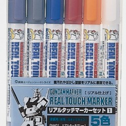 Mr.Hobby Gundam Marker GMS112 Real Touch Set 1