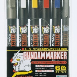 Mr.Hobby Gundam Marker GMS105 Basic Set