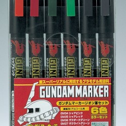 Mr.Hobby Gundam Marker GMS108 Zeon Set