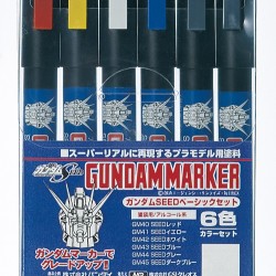 Mr.Hobby Gundam Marker GMS109 Gundam Seed Set