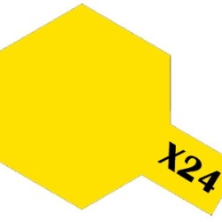 Tamiya Acrylic Paint X-24 Clear Yellow