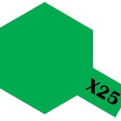 Tamiya Acrylic Paint X-25 Clear Green