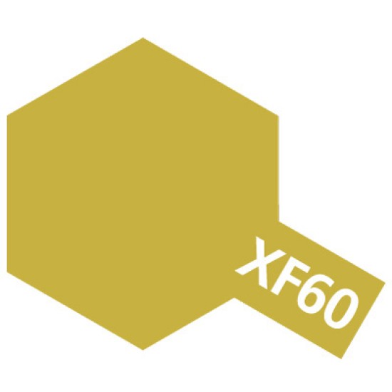 Tamiya Acrylic Paint XF-60 Dark Yellow