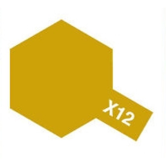 Tamiya Enamel Paint X-12 Gold Leaf