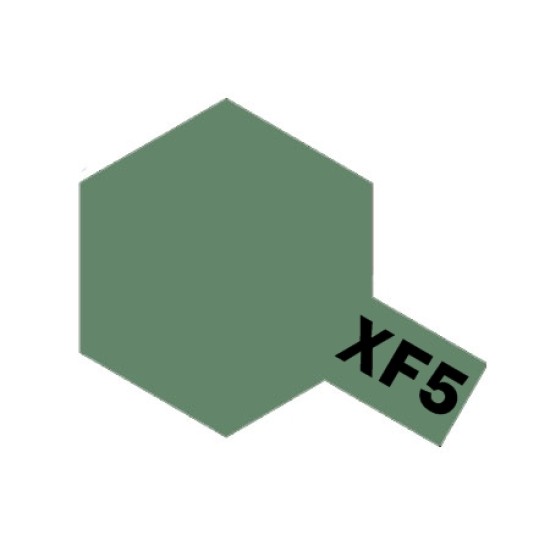 Tamiya Enamel Paint XF-5 Flat Green