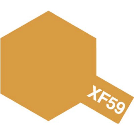 Tamiya Enamel Paint XF-59 Desert Yellow