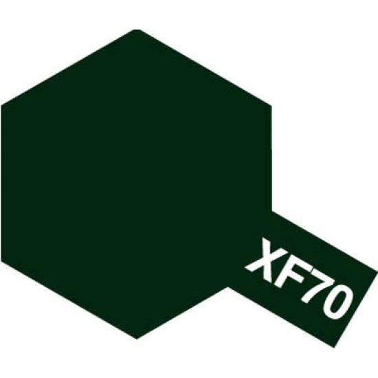 Tamiya Enamel Paint XF-70 Dark Green 2 (IJN)