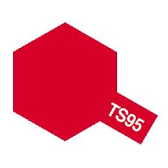 Tamiya Color Spray Paint - TS-95 Pure Metallic Red