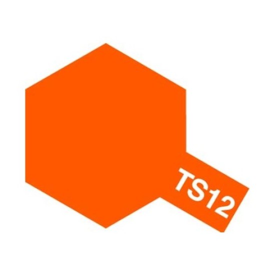Tamiya Color Spray Paint - TS-12 Gloss Orange