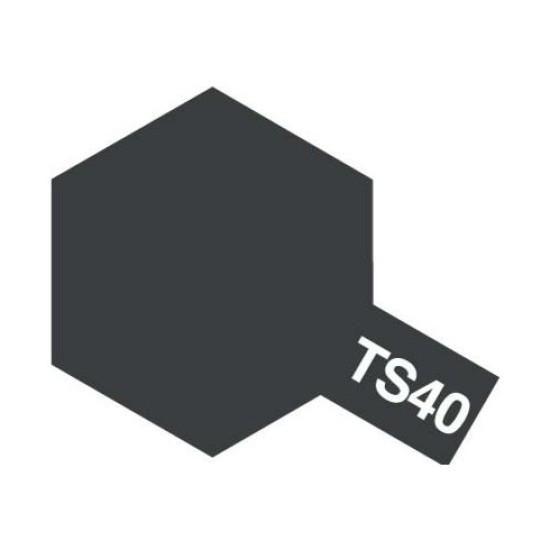 Tamiya Color Spray Paint - TS-40 Metalic Black