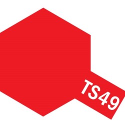 Tamiya Color Spray Paint - TS-49 Bright Red