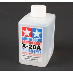 Tamiya Acryl/Poly Thinner X-20A 250ml 81040