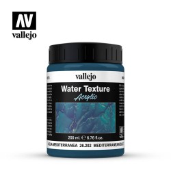 AV Vallejo Water Texture 26202 - Mediterranean Blue 200ml
