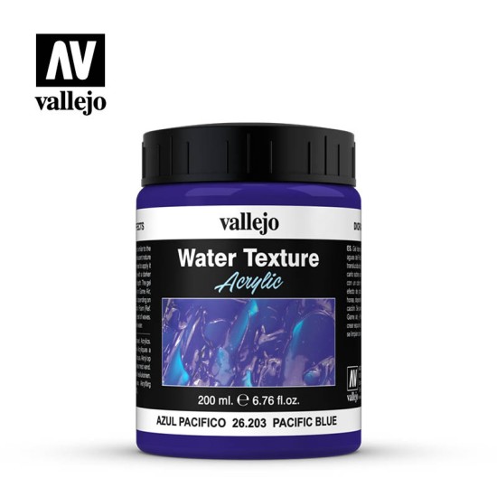 AV Vallejo Water Texture 26203 - Pacific Blue 200ml