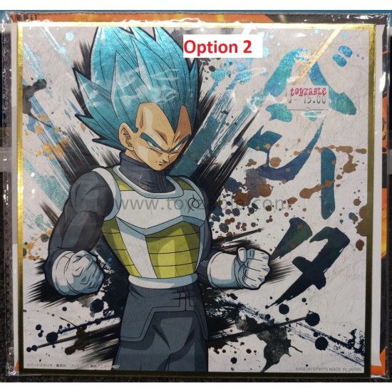 DRAGON BALL RISING FIGHTERS WITH DRAGONBALL LEGENDS Prize H - Signature Board (Ichiban KUJI)