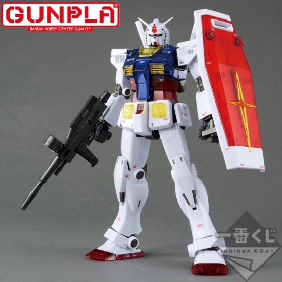 Ichiban Kuji Mobile Suit Gundam Gunpla Ver.2.0 - Prize A MG1/100 RX-78-02 Gundam (GUNDAM THE ORIGIN version) (Solid Clear)
