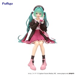[PreOrder] FURYU Corporation Hatsune Miku - Noodle Stopper Figure -Autumn Date Pink Color ver.-