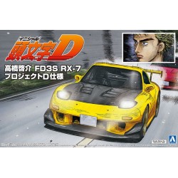 [PreOrder] Aoshima 1/24 Keisuke Takahashi FD3S RX-7 Project D Ver.