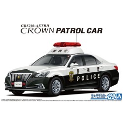[PreOrder] Aoshima The☆Model Car 129 1/24 Toyota GRS210 Crown Patrol Car Police '16