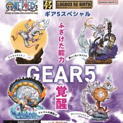 [PreOrder] MEGAHOUSE PETITRAMA SERIES - LOGBOX RE BIRTH ONE PIECE GEAR5 Special Set (Set of 4)