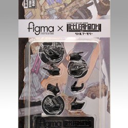 TomyTec Little Armory LA-OP03 Figma Tactical Gloves (Stealth Black)