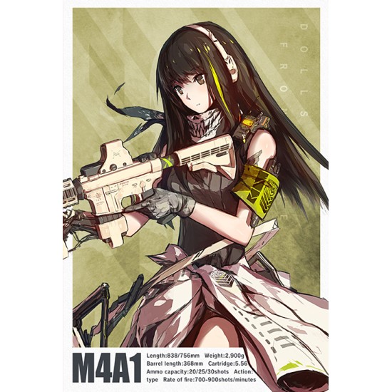 TomyTec 1/12 Military Series Little Armory LADF05 Girls Frontline M4A1 type