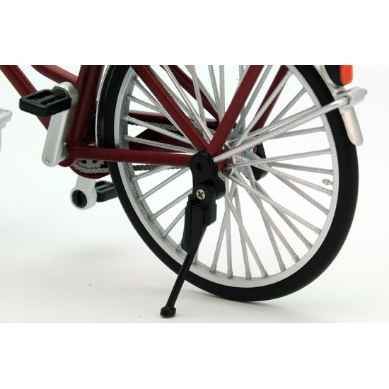 TomyTec 1/12 Military Series Little Armory LM005 School bicycle (for designated defense school) Maroon