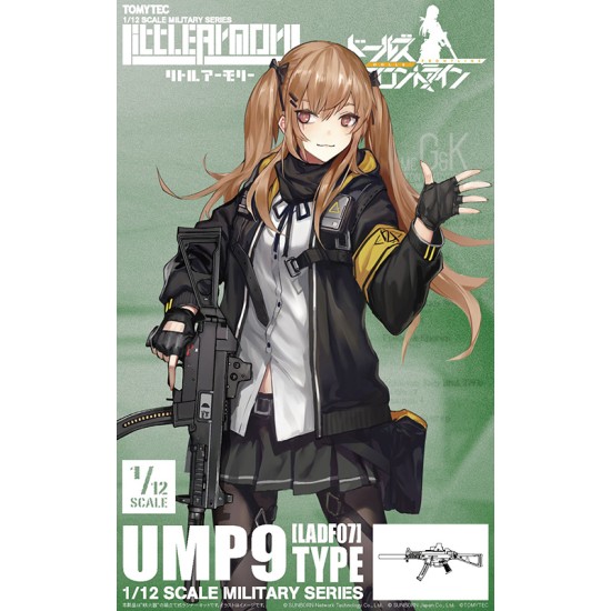TomyTec 1/12 Military Series Little Armory LADF07 Girls Frontline UMP9 Type