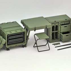 TomyTec 1/12 Military Series Little Armory LD033 Field Desk A