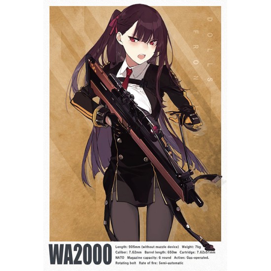 TomyTec 1/12 Military Series Little Armory LADF15 Doll's Frontline WA2000 Type