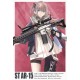 TomyTec 1/12 Military Series Little Armory LADF16 Doll's ST AR-15 Type