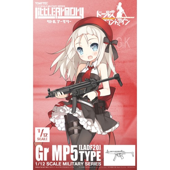 TomyTec 1/12 Military Series Little Armory LADF20 Girls' Frontline Gr MP5 type