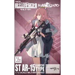 TomyTec 1/12 Military Series Little Armory LADF24 Anime: Dolls Frontline ST AR-15 Type