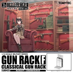 TomyTec 1/12 Military Series Little Armory LD042 Gun Rack F Classical Gun Rack