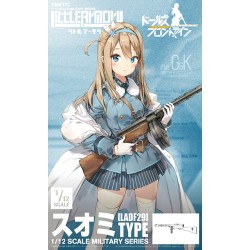 TomyTec 1/12 Military Series Little Armory LADF29 Dolls' Frontline Suomi Type