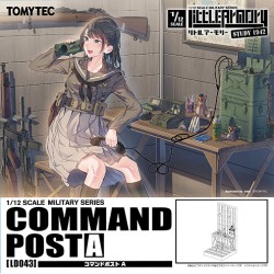 TomyTec 1/12 Military Series Little Armory LD043 Command Post A