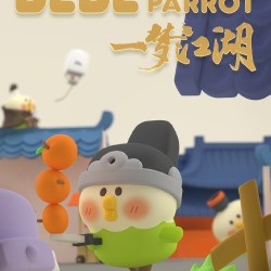 Moetch x OTOY Bebe Little Parrot Yi Meng Jiang Hu Series WQWH001