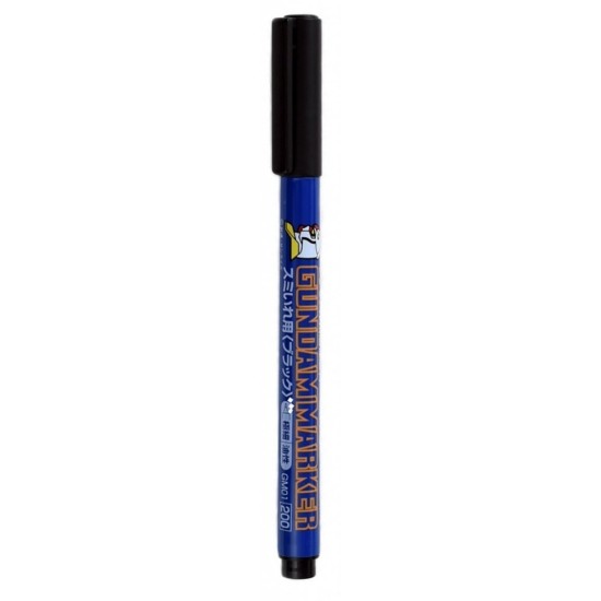 Mr.Hobby Gundam Marker Liner/ Ultra Thin Pen Point for Panel Lining GM01 Black
