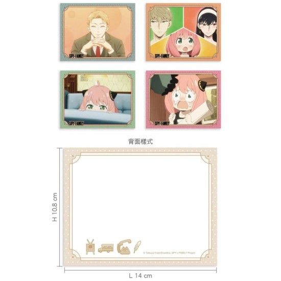 SPY×FAMILY Postcard Set - Set of 20pcs