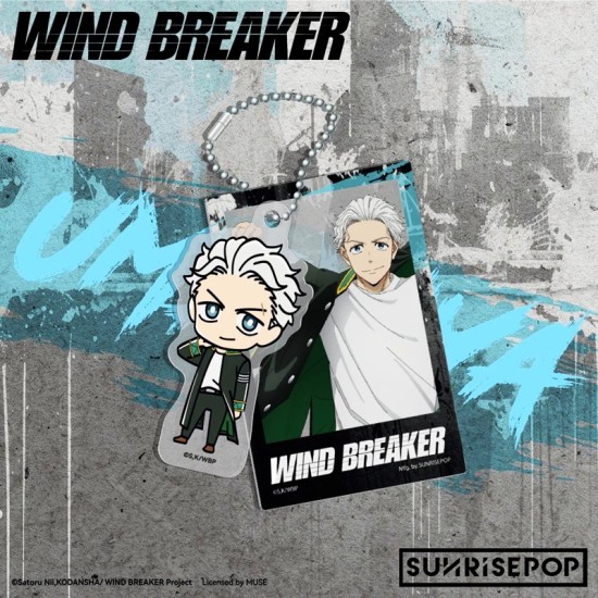 SUNRISEPOP Wind Breaker Acrylic Keyring - Umemiya